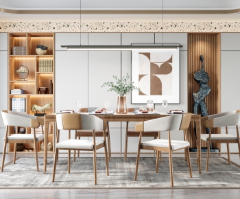 New Chinese Style Dining Room-ID:189829112