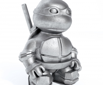 现代忍者神龟雕像-ID:471946002