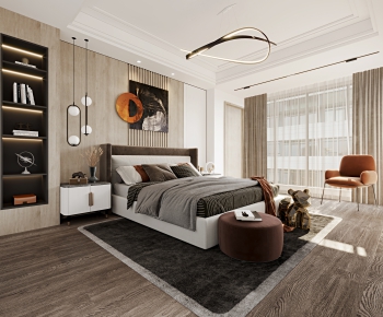 Modern Bedroom-ID:681468968