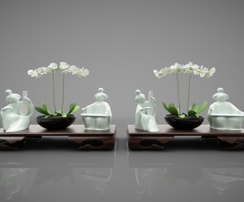 New Chinese Style Decorative Set-ID:597382073