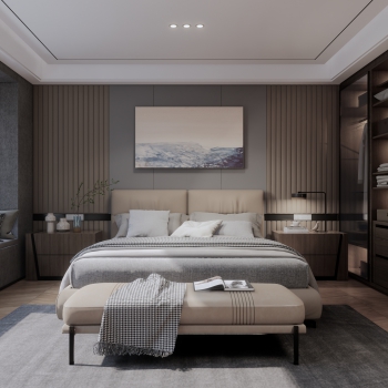 Modern Bedroom-ID:495646009