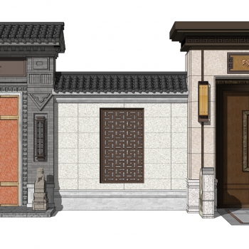 New Chinese Style Door-ID:851059914