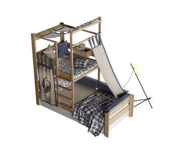 Japanese Style Bunk Bed-ID:918931015