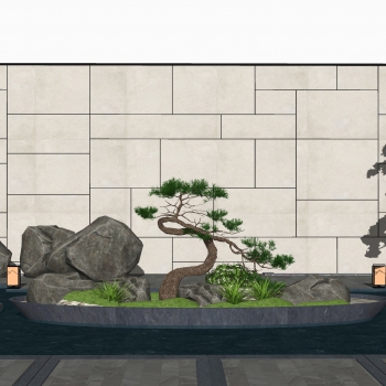 New Chinese Style Garden-ID:409379967