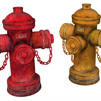 现代消防栓，消防器材-ID:751066928