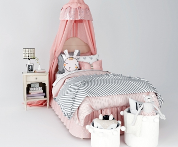 Modern Child's Bed-ID:369630103