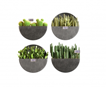 Modern Potted Green Plant-ID:775151018