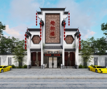 Chinese Style Facade Element-ID:546668057