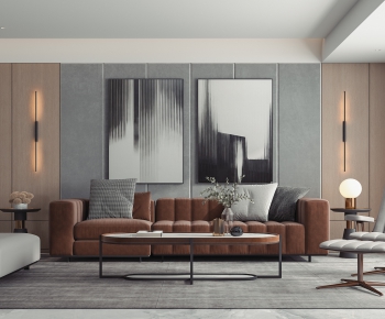 Modern A Living Room-ID:425715927