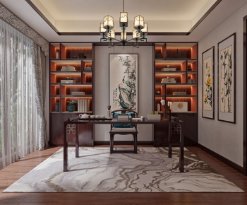 New Chinese Style Study Space-ID:358643058