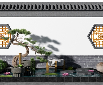 Chinese Style Garden-ID:266540059