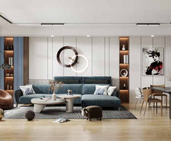Modern A Living Room-ID:111921078