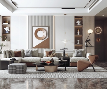 Modern A Living Room-ID:129986059