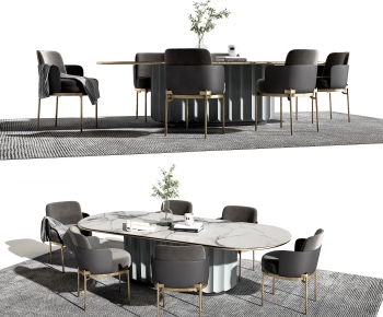 Modern Dining Table And Chairs-ID:702309661