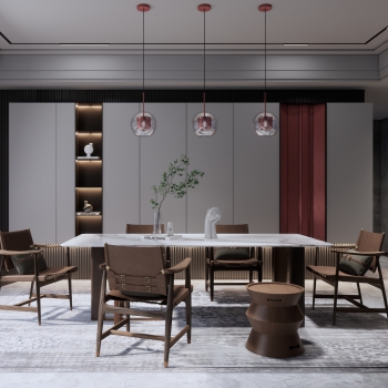 Modern Dining Room-ID:478501084