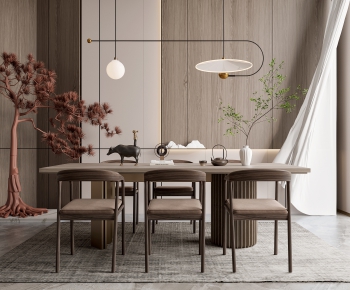 New Chinese Style Dining Room-ID:447300915