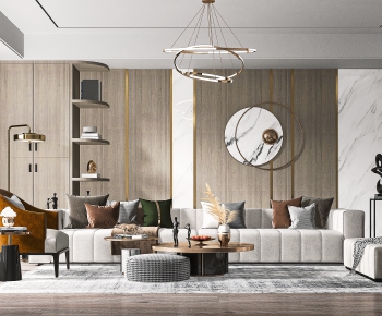 Modern A Living Room-ID:950539113