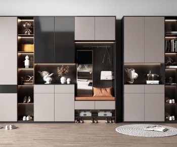 Modern Shoe Cabinet-ID:360450038