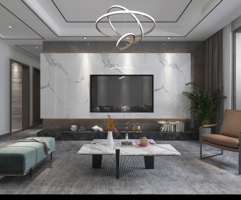 Modern A Living Room-ID:554158937