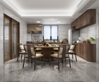 New Chinese Style Dining Room-ID:845011958