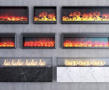 Modern Electronic Fireplace-ID:904000043