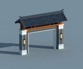 Chinese Style Building Component-ID:718250993
