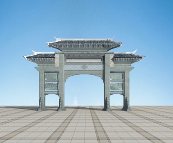 Chinese Style Building Component-ID:477109917