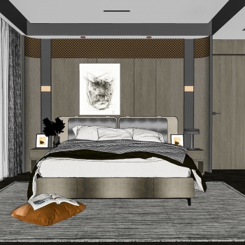 Modern Bedroom-ID:770369052