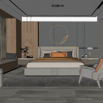 Modern Bedroom-ID:834999086