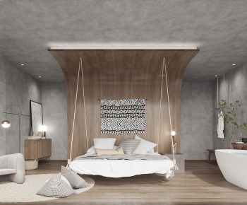 Modern Nordic Style Bedroom-ID:588355069