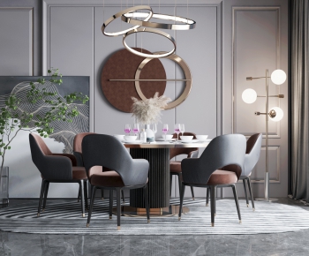 Modern Dining Table And Chairs-ID:168800128