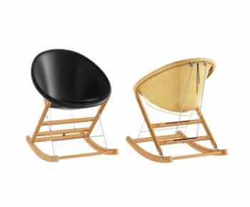 Nordic Style Rocking Chair-ID:495925908