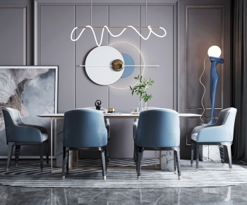 Modern Dining Table And Chairs-ID:868499993