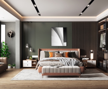 Modern Bedroom-ID:611659054