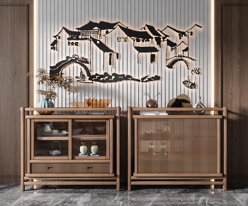 New Chinese Style Sideboard-ID:186827907