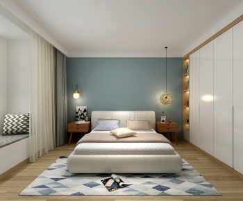 Nordic Style Bedroom-ID:327833895