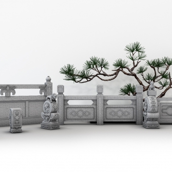 New Chinese Style Guardrail-ID:694327122