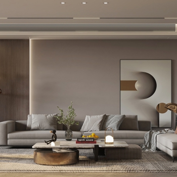 Modern A Living Room-ID:809842118