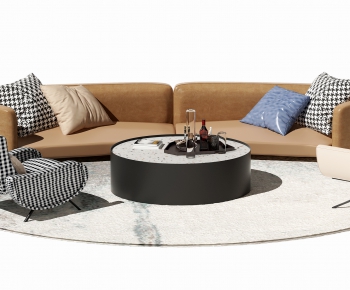 Modern Curved Sofa-ID:257122048