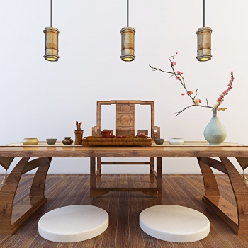 New Chinese Style Tea Tables And Chairs-ID:158920055
