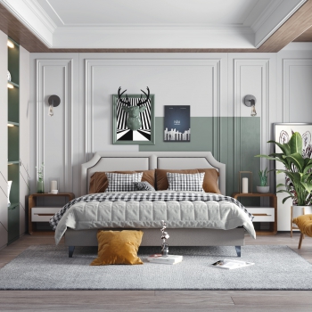 Nordic Style Bedroom-ID:612092976