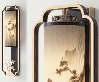 New Chinese Style Wall Lamp-ID:973098045