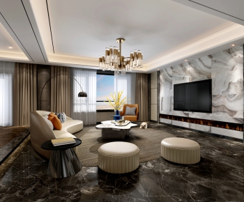 Modern A Living Room-ID:332258944