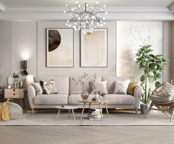 Nordic Style A Living Room-ID:172730927