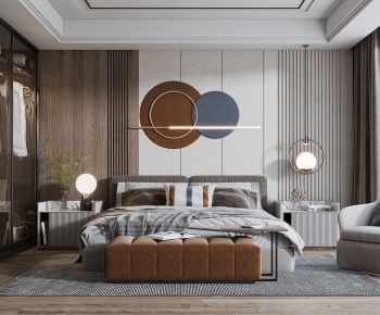 Modern Bedroom-ID:243469956