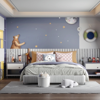 Modern Children's Room-ID:346860986