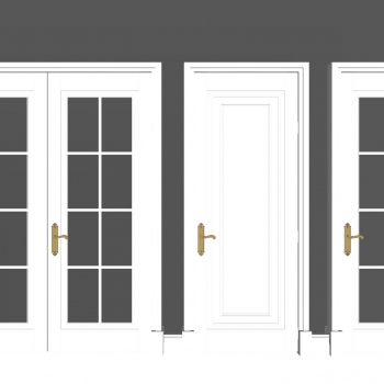 Simple European Style Door-ID:996109019