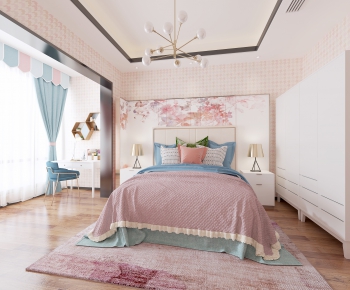 Nordic Style Girl's Room Daughter's Room-ID:827315093