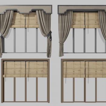 New Chinese Style The Curtain-ID:855344066