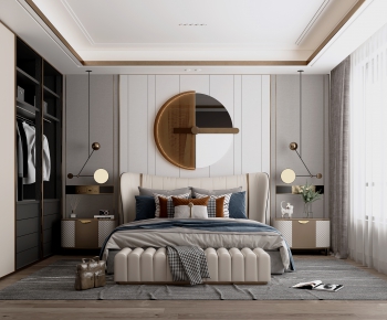 Modern Bedroom-ID:677536963